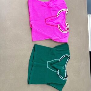 2 Urban Outfitters cropped tops. Excellent condition. Size M/L